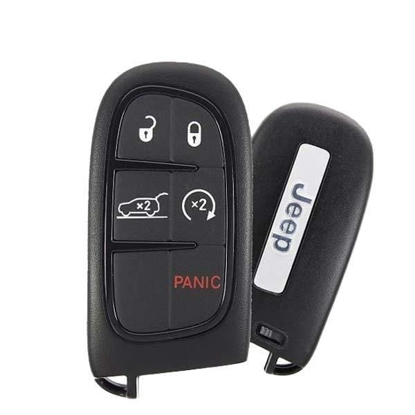 Oem OEM: NEW: 2014-2019 Jeep Cherokee / 5-Button Smart Key / PN: 68141580AF / GQ4-54T RSK-JP-56AF - main